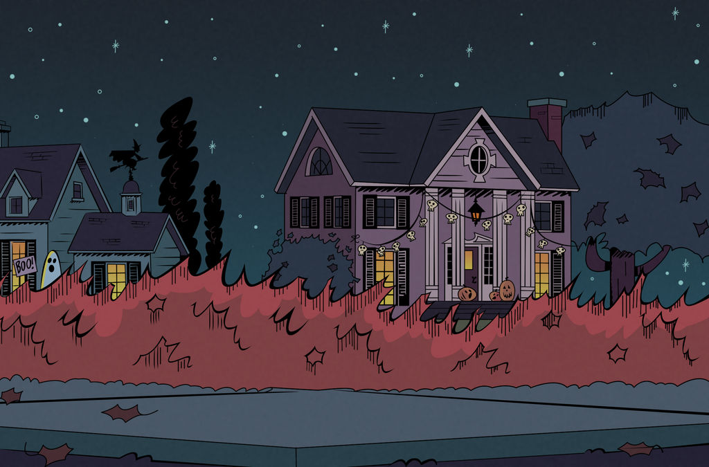Loud house Halloween Background by Christopia1984 on DeviantArt