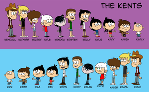 Loud house commission The Kent and counterparts