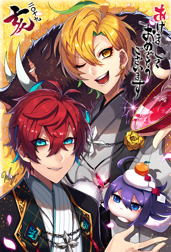 AKEMASHITE OMEDETOU GOZAIMASU -KIN GA SHIN NEN- by penguin1582 on