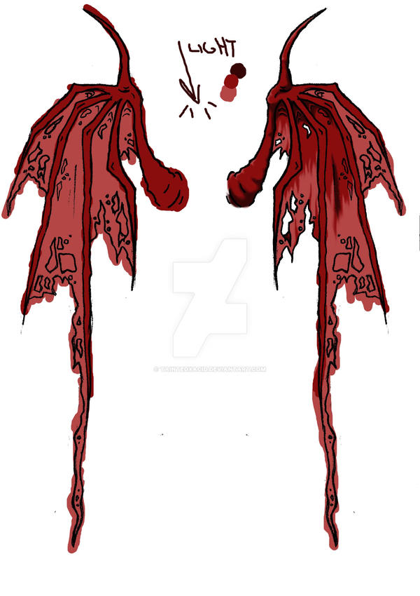 Deviantart Bat Winged Bat Wings WIP by taintedxacid on DeviantArt