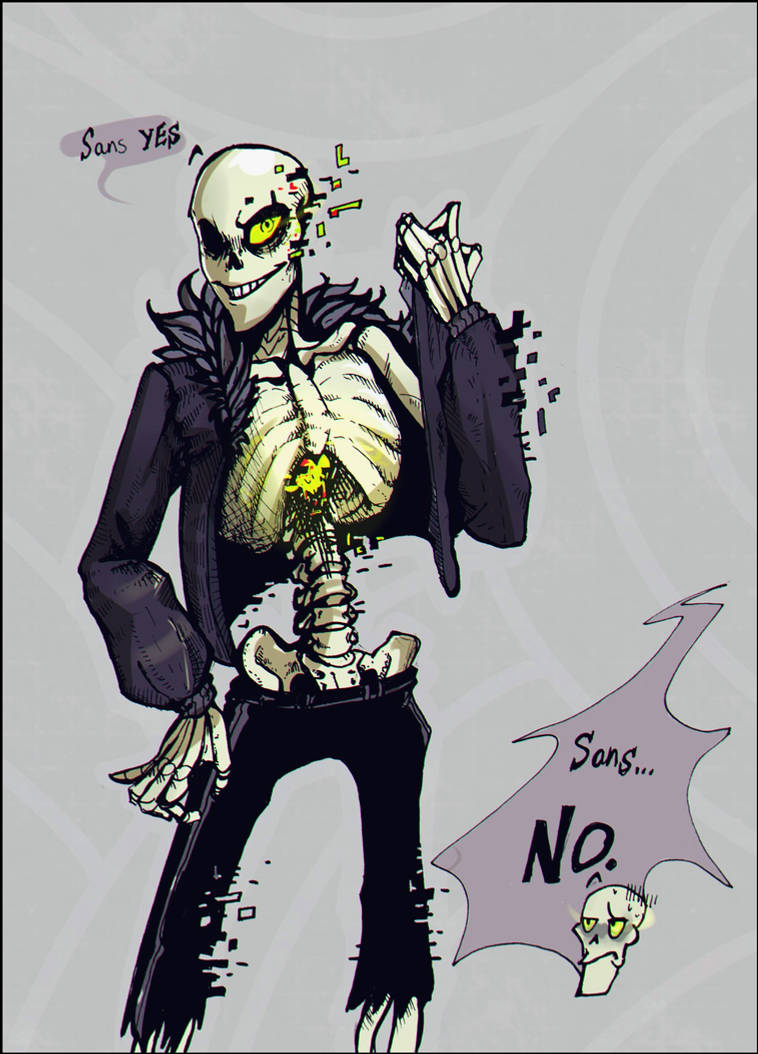 Code!Sans by HelavisKrew on DeviantArt