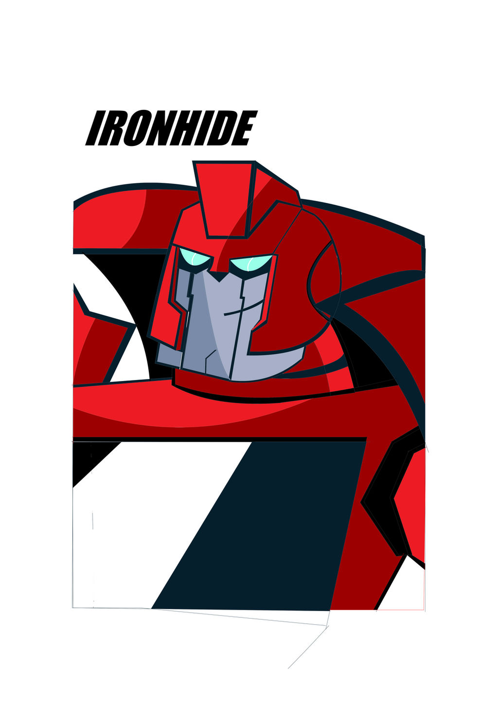 Ironhide Sticker Ironhide by gigachanger on DeviantArt