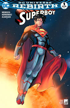 Superboy rebirth Fanart cover