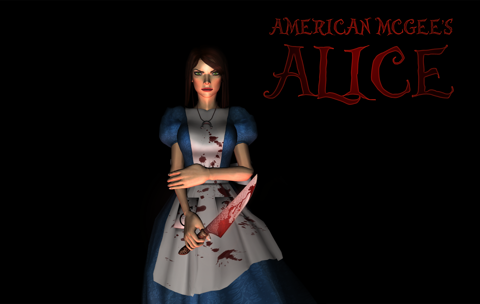 Ну 2 алиса. Алиса Американ Мак ги 2. Алиса Америкэн МАКГИ белая Королева.