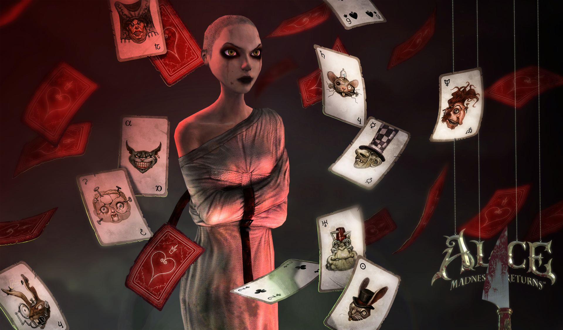 Alice Madness Returns Playing Card Prints 