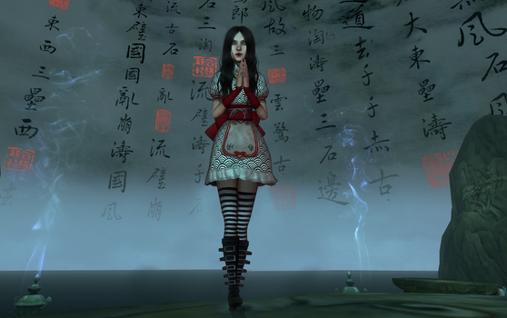 Oriental dress mod