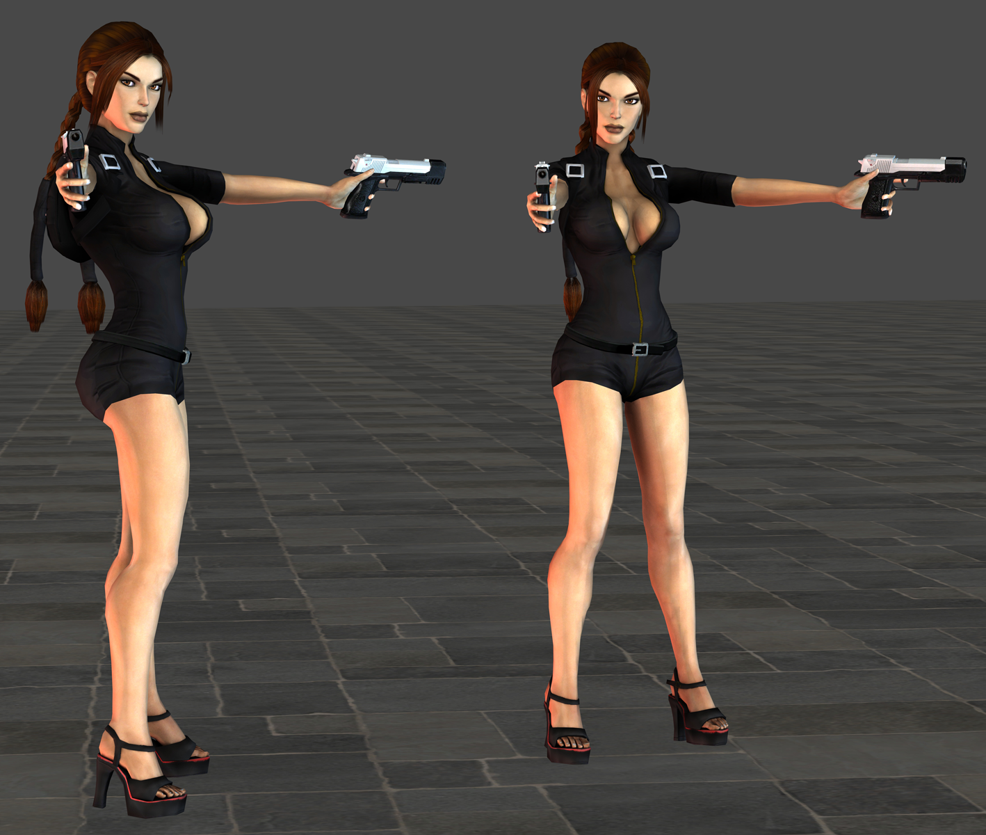 Lara Catsuit wip2