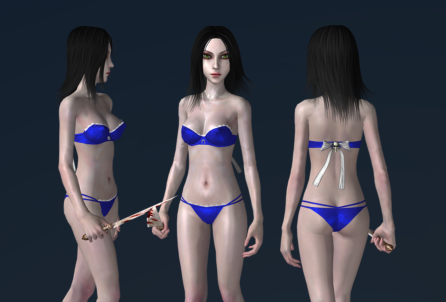 AliceWonderlandBikini_V2 , wip2