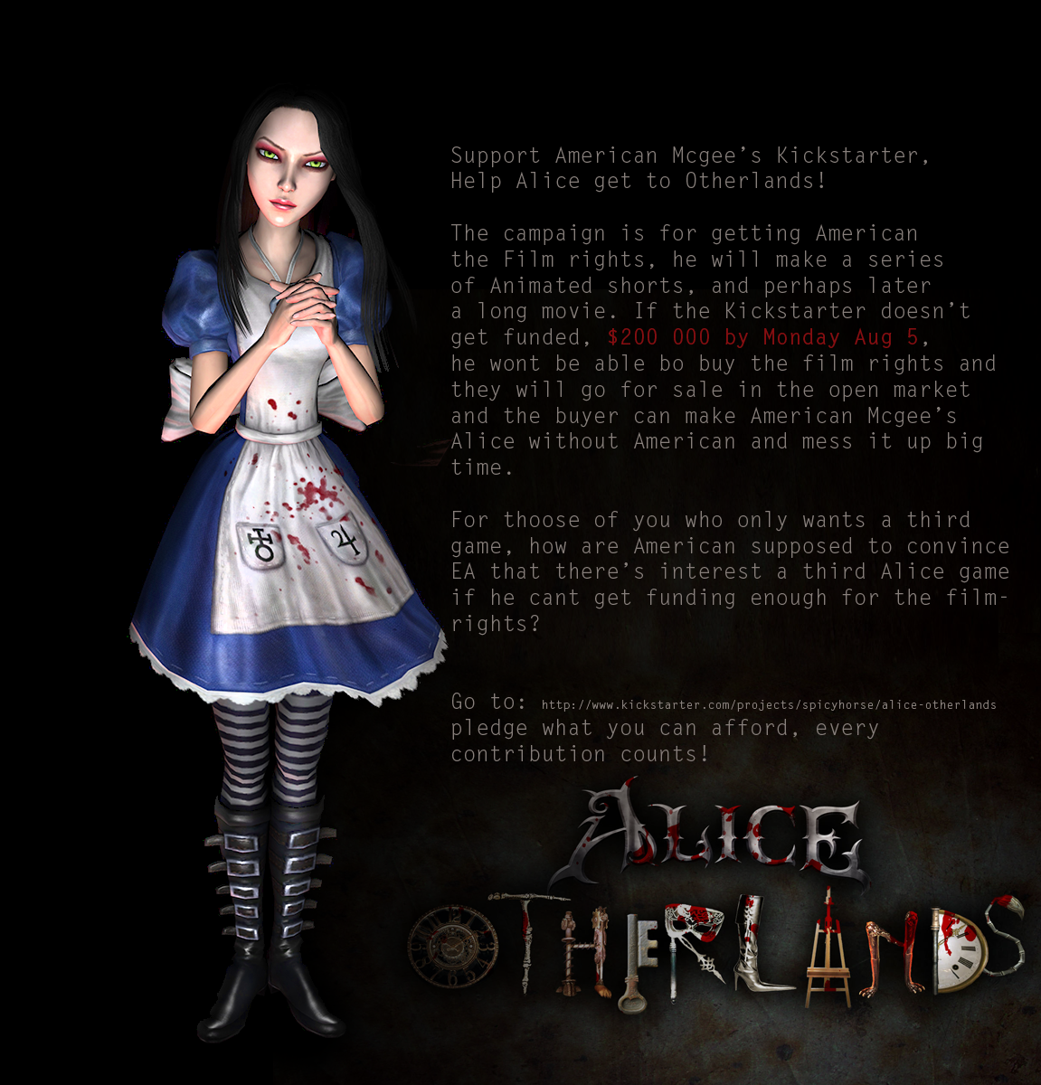 Help Alice get to Otherlands