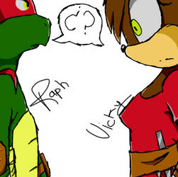 Raph Vicky confusion