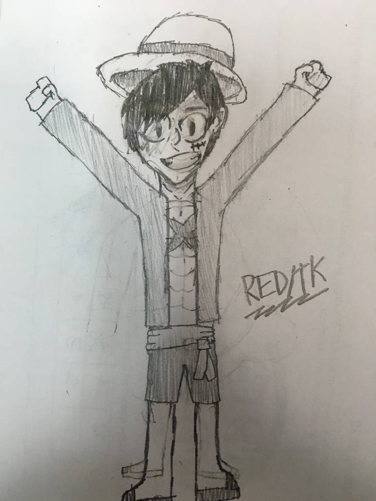 monkey d. luffy- straw hat captain by nectp on... Straw Hat Luffy by TKtheAnnoyingWeeb on DeviantArt