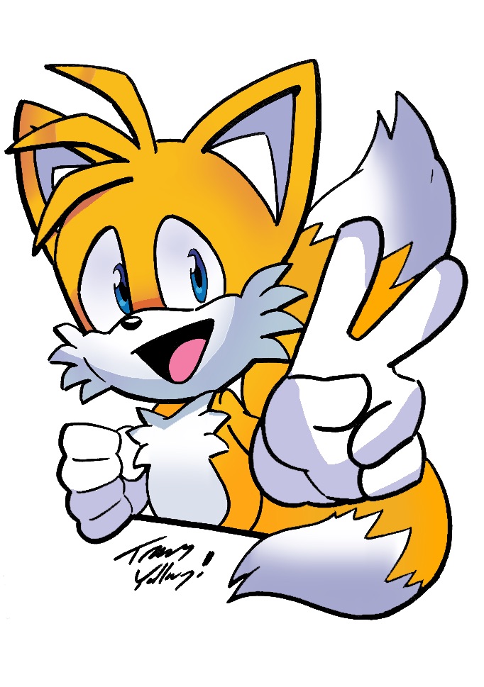 Archie Tails by Tracy yardley but i colored it by Lighttium on DeviantArt