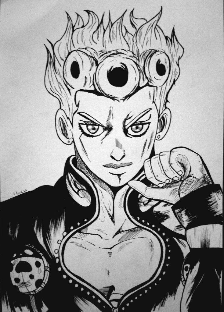 pic Giorno Pose Manga giorno giovanna araki pose drawing by.