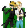Miraculous Adrien and Chat