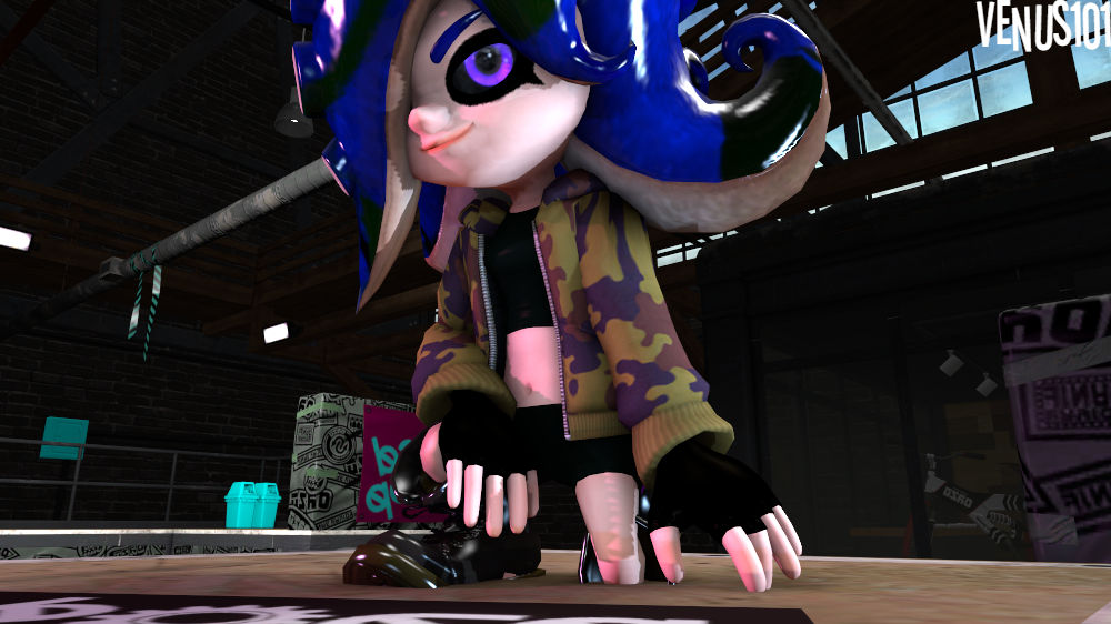 Colorful Rival Octoling Hair Texture Promo 2 by VenusPlayZYT on DeviantArt