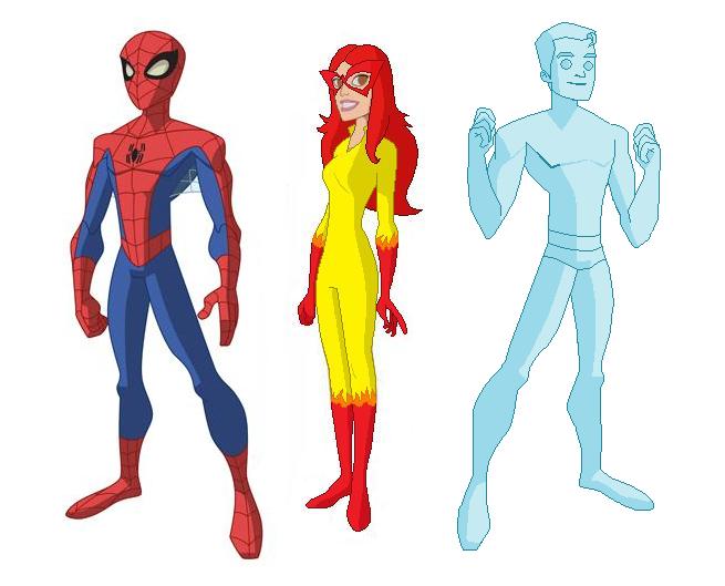 Iceman and Firestar