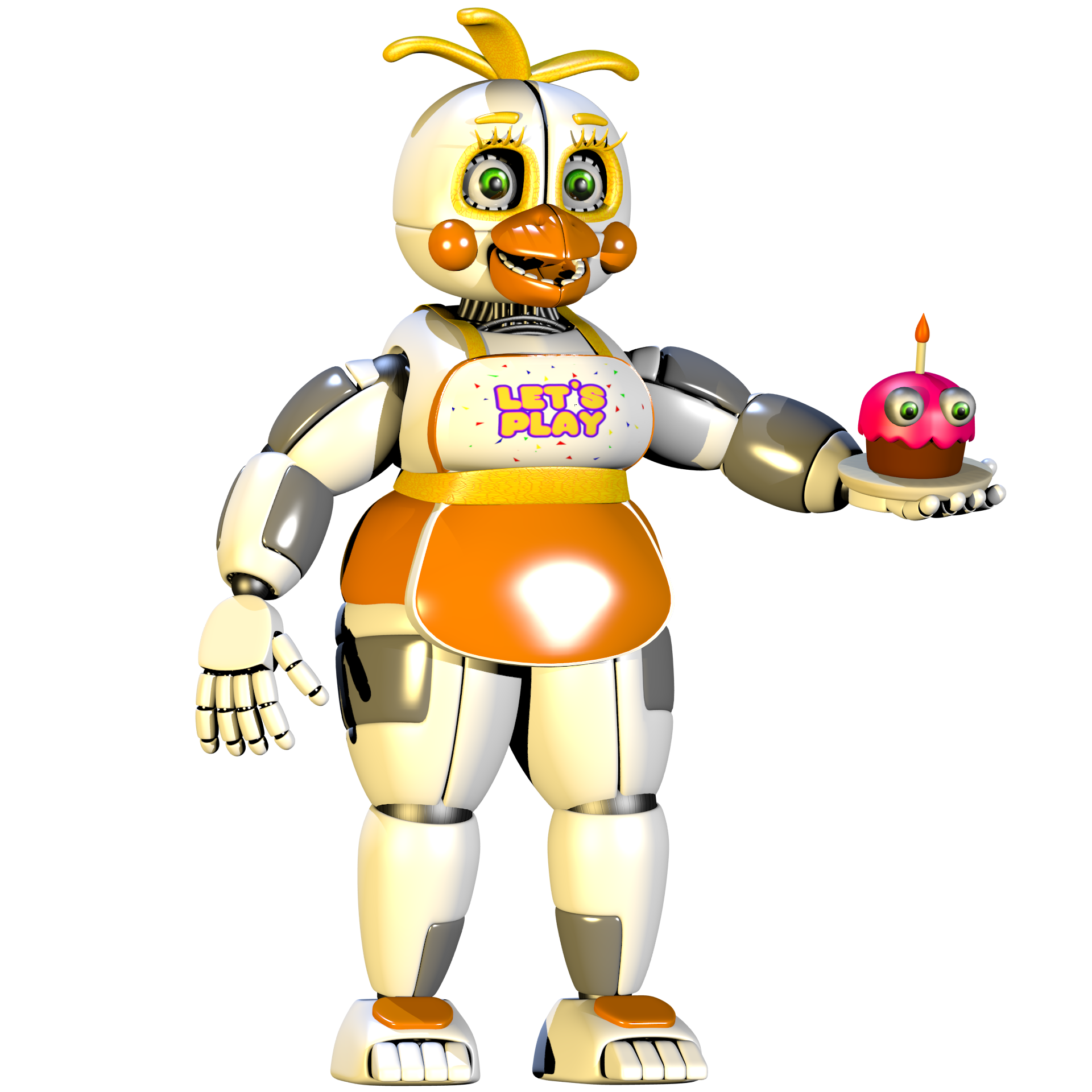 Funtime Chica update v3.94849201 by The-Smileyy on DeviantArt