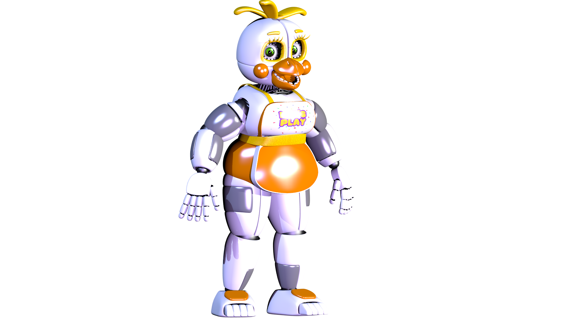 Funtime Chica done + fredy by Bantranic on DeviantArt