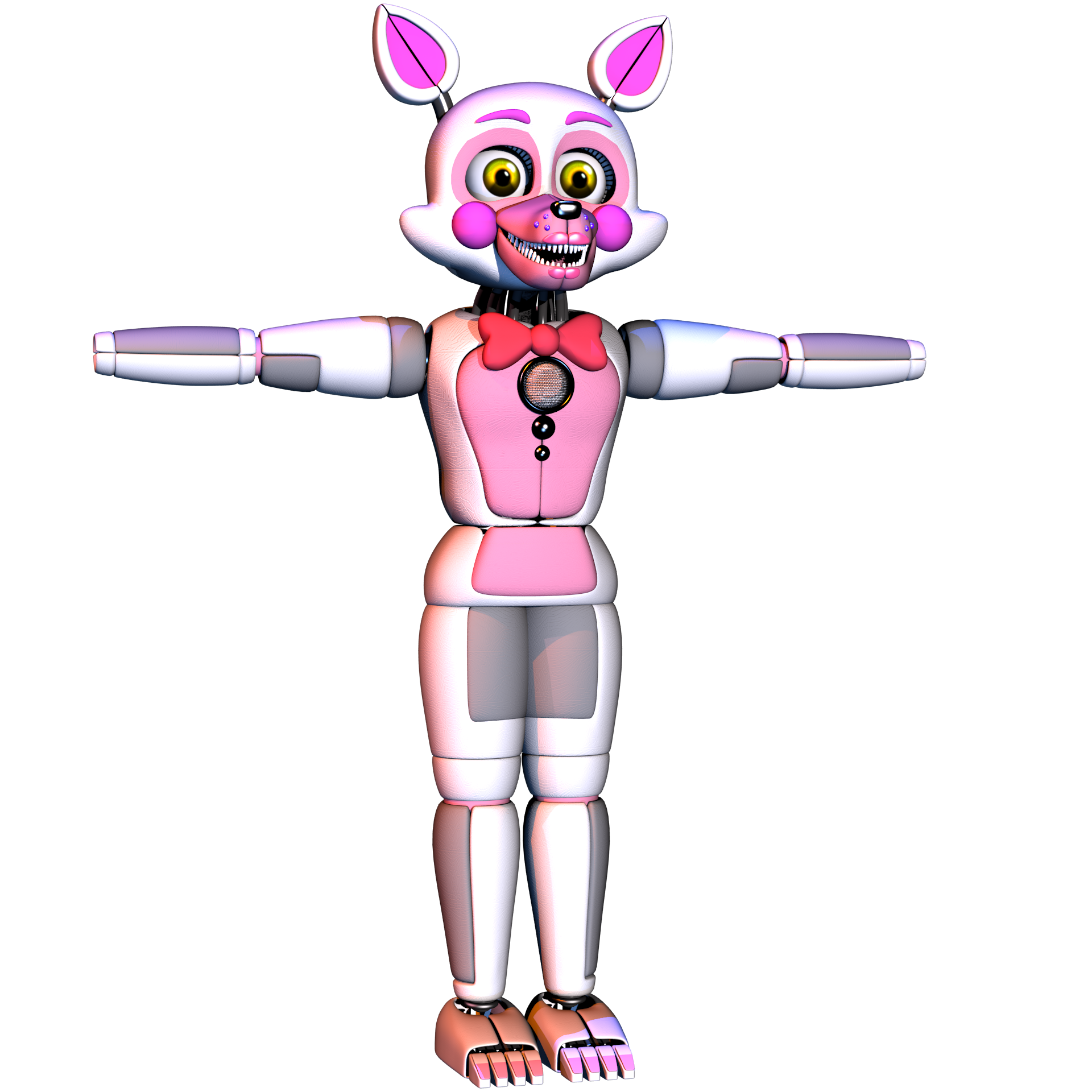 Stylised Funtime Foxy V3 Wip 2.