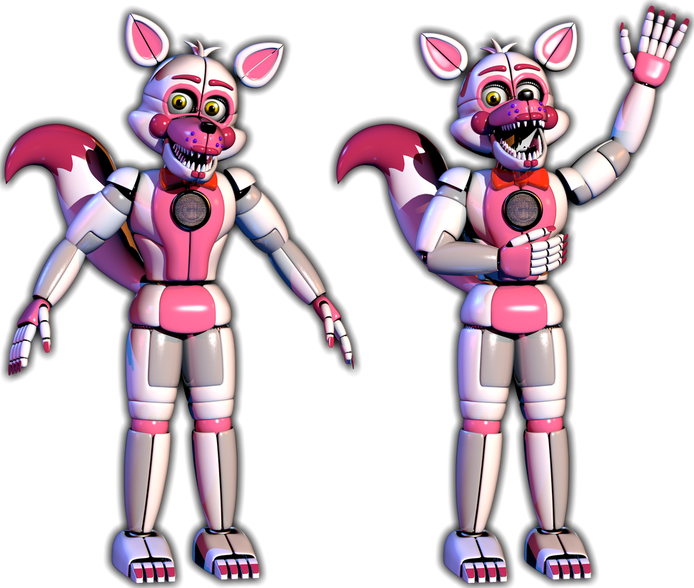 Funtime Chica done + fredy by Bantranic on DeviantArt