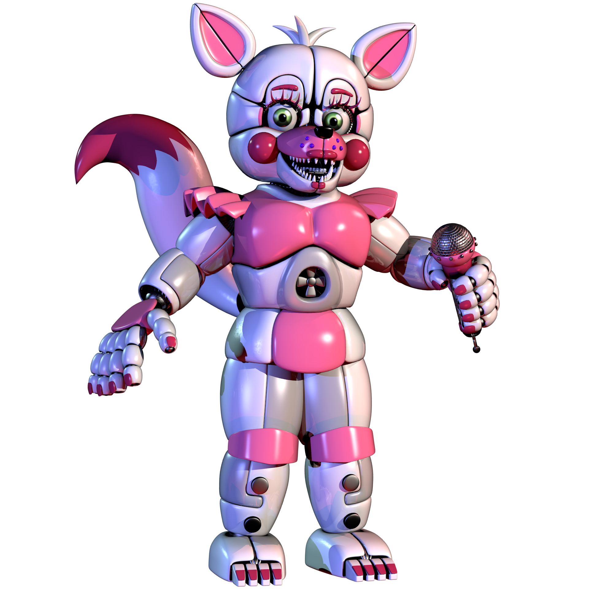 Funtime Foxy and Lolbit by Bantranic