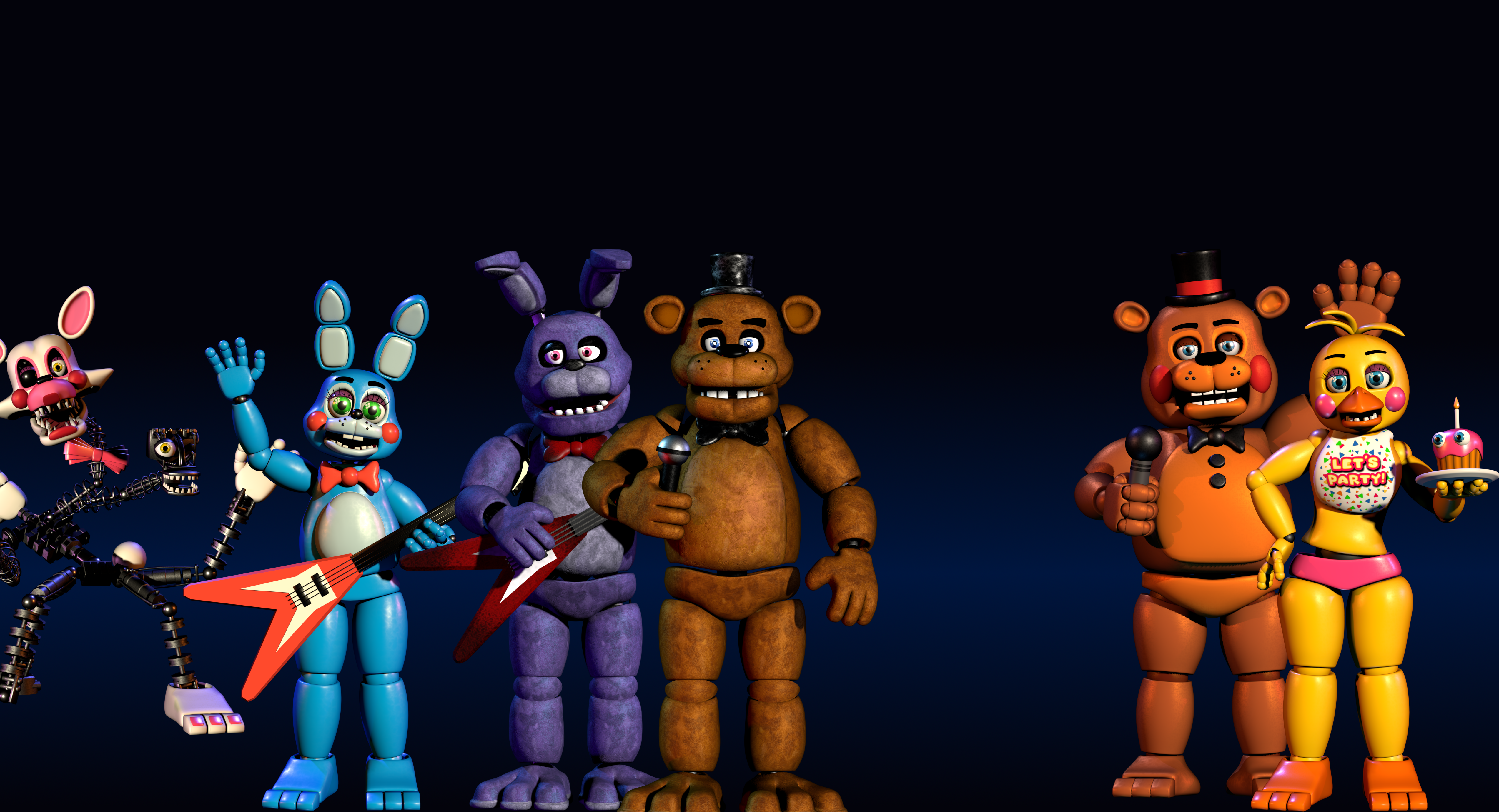 Fnaf 2 Edits Download [C4D, Blender, SFM] [UPDATE] by Thudner on DeviantArt