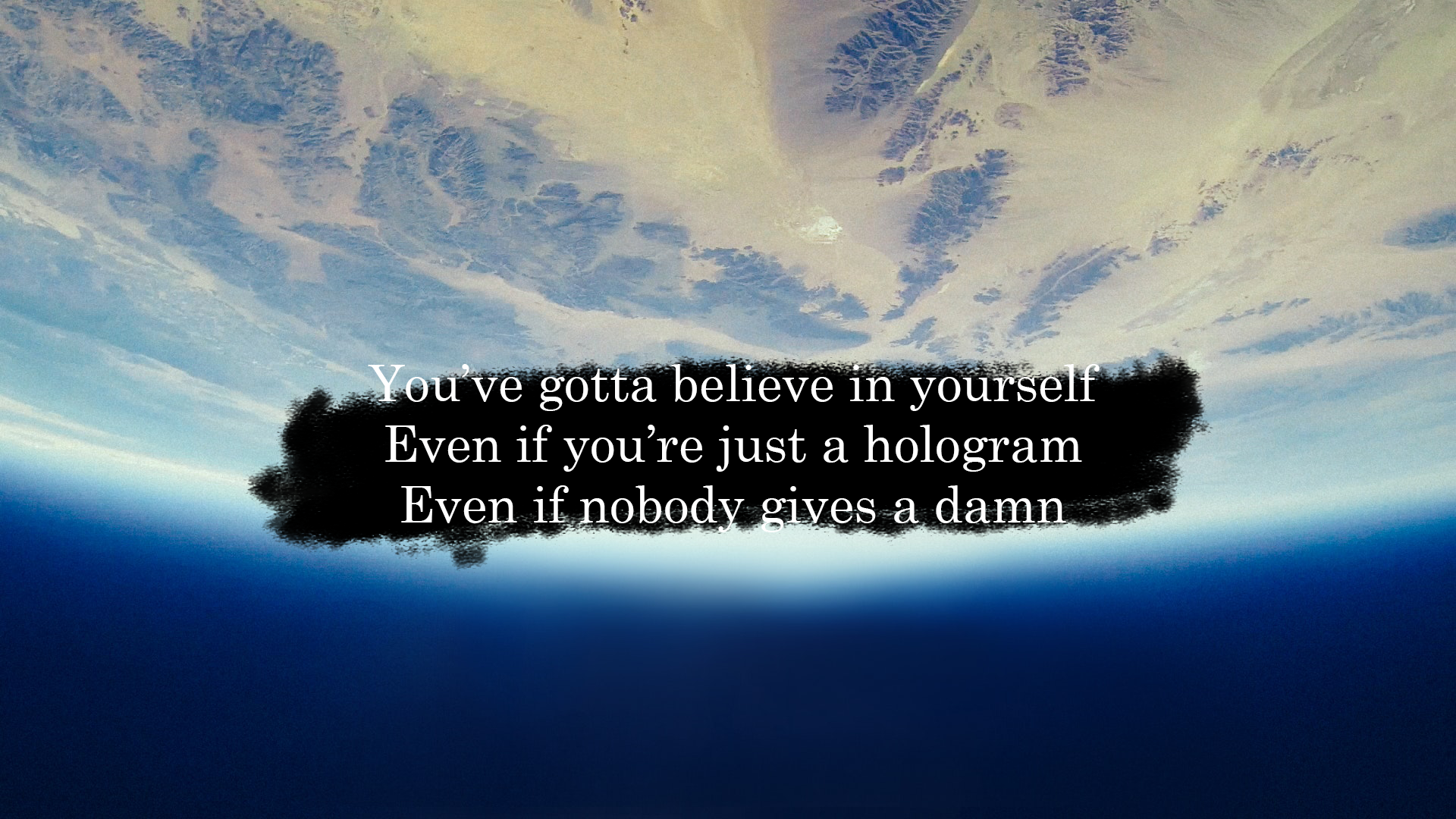 You've Gotta Believe In Yourself Wallpaper by bisexual-werewolf on DeviantArt You've Gotta Believe In Yourself Wallpaper by bisexual-werewolf on DeviantArt