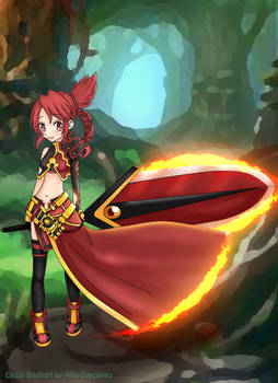 Grand Chase: Elesis Sieghart