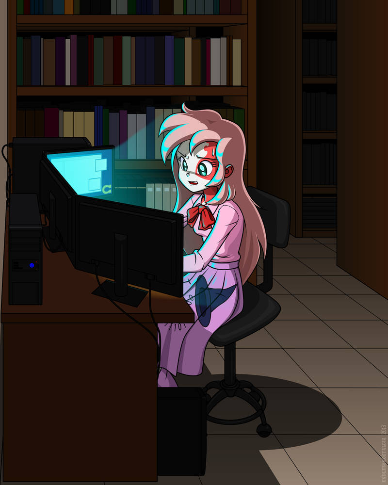 Endlessnostalgia Deviantart Binary Witchery, Equestria Girl by Crimson-Hairess on DeviantArt