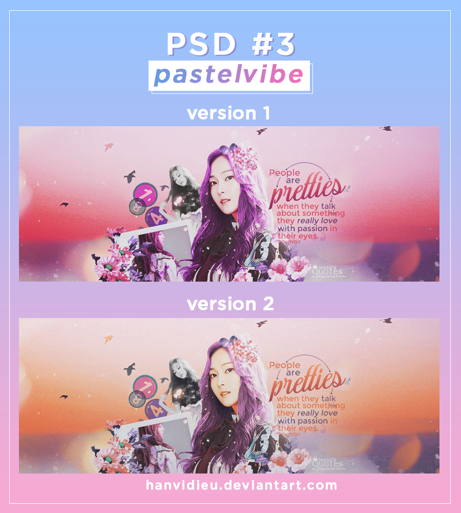 PSD JESSICA: pastelvibe