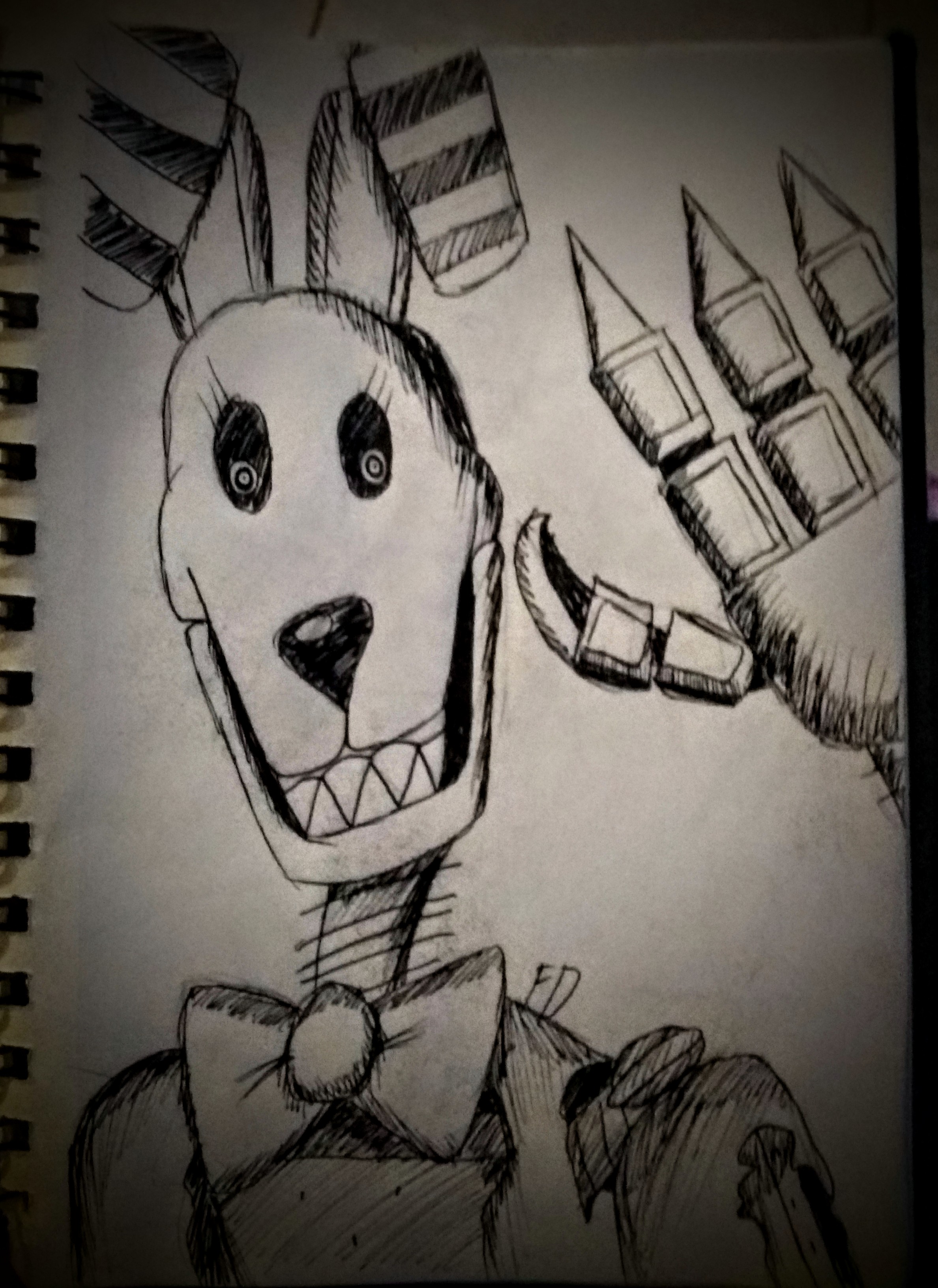 For the Walten Files' first anniversary, I drew Freddy Fazbear in