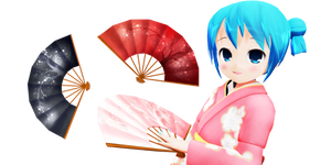 MMD - Traditional Fans DL