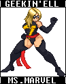 Marvel Heroes: Ms. Marvel by GEEKINELL