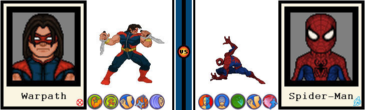 AvsX - Warpath vs. Spider-Man