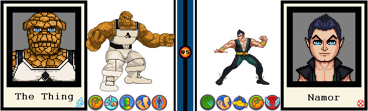 AvsX - The Thing vs Namor