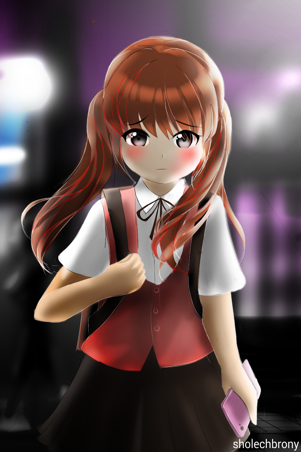 Tokiko - Lost Life Game Anime by sholechbrony on DeviantArt