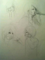 GazettE sketches