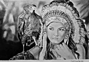 Beautiful Indian drawing by mohit kumar rao artist