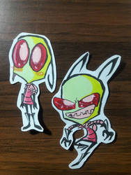 Zim Stickers 