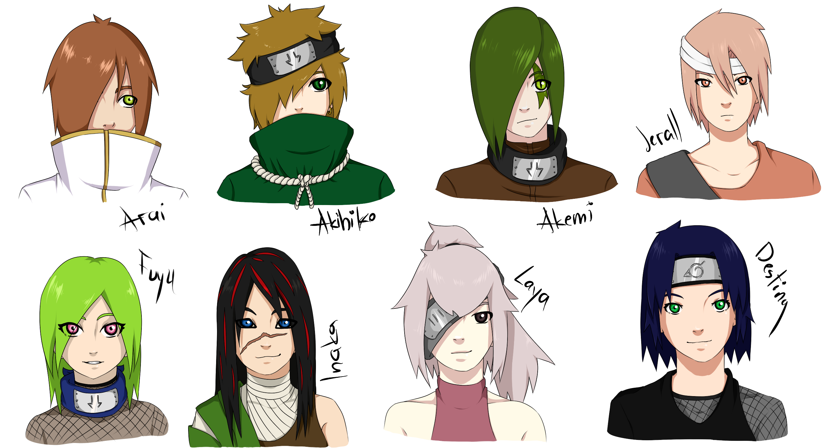 Naruto OCs [Practice]