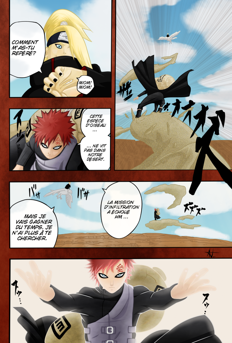 Colo gaara vs deidara