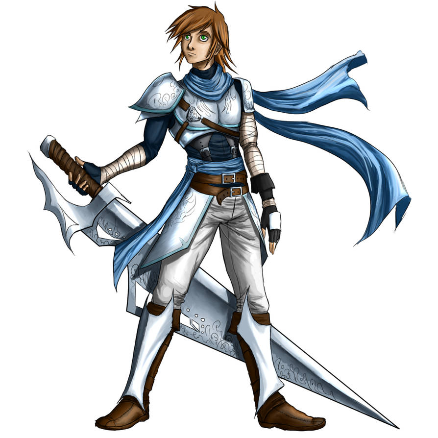 Blue Warrior by TheSnowZombie on DeviantArt