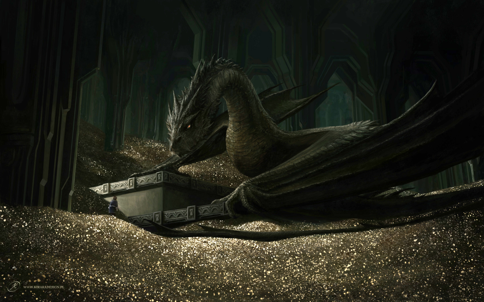 Smaug and Bilbo