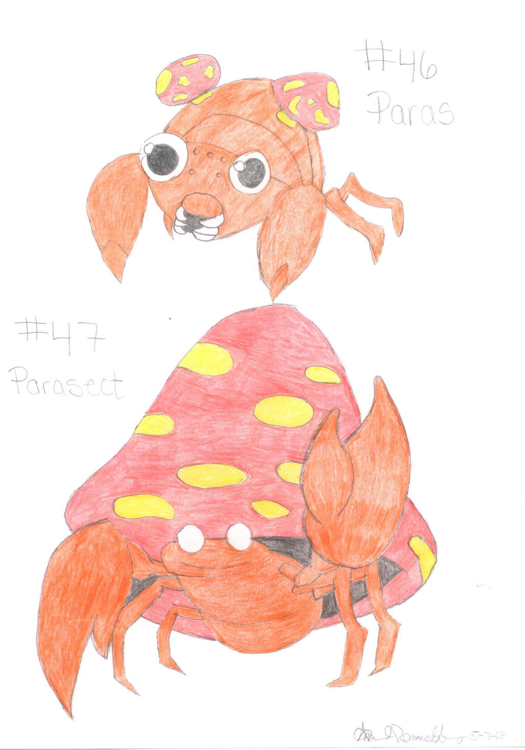 Paras Family by suzuka11 on DeviantArt