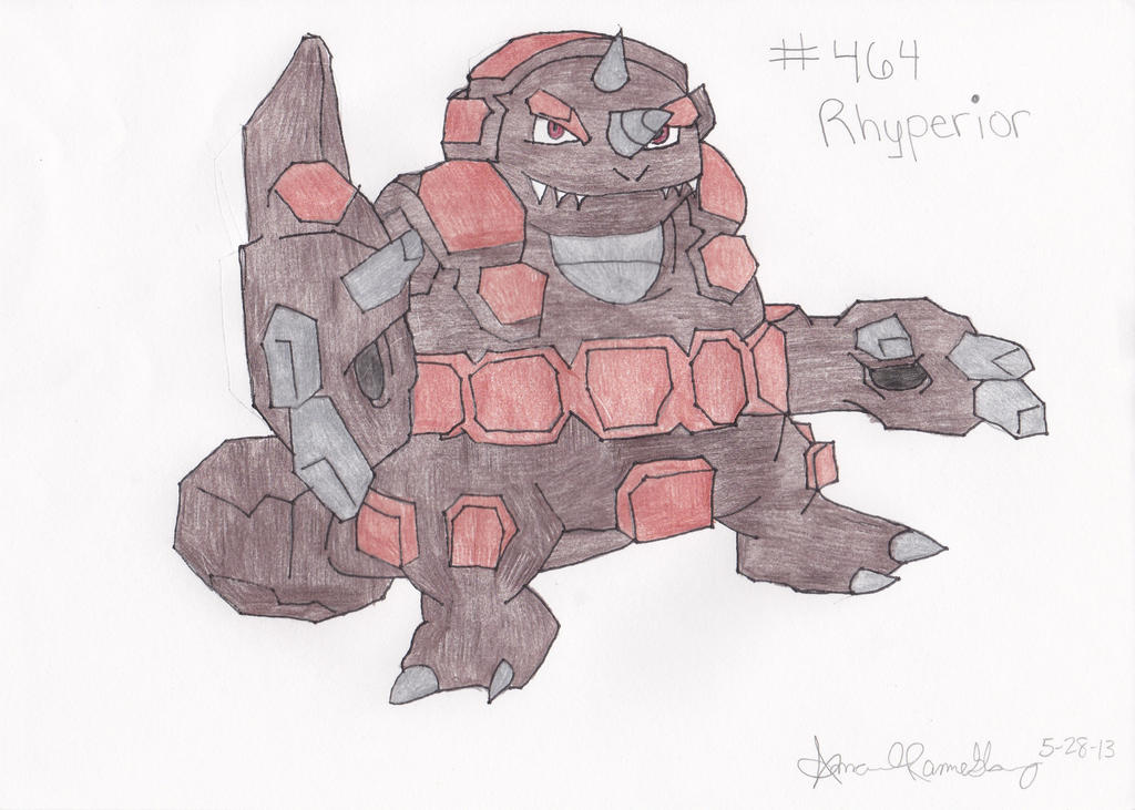 Rhyperior by suzuka11 on DeviantArt