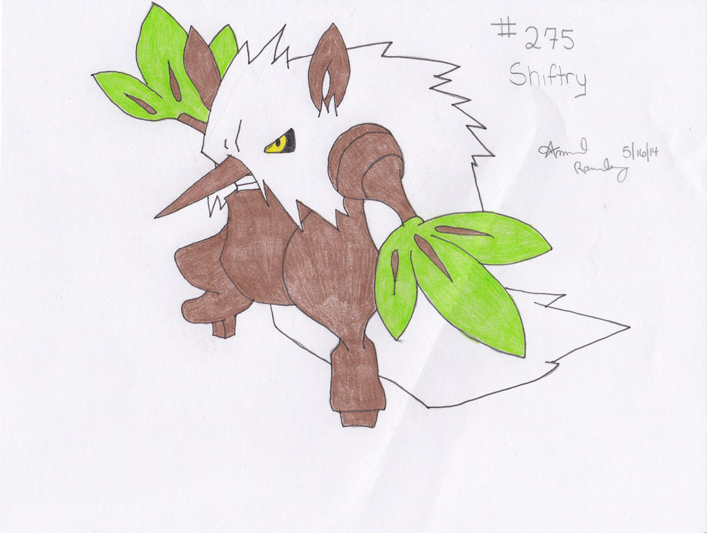 Shiftry Back Sprite Shiftry by suzuka11 on DeviantArt