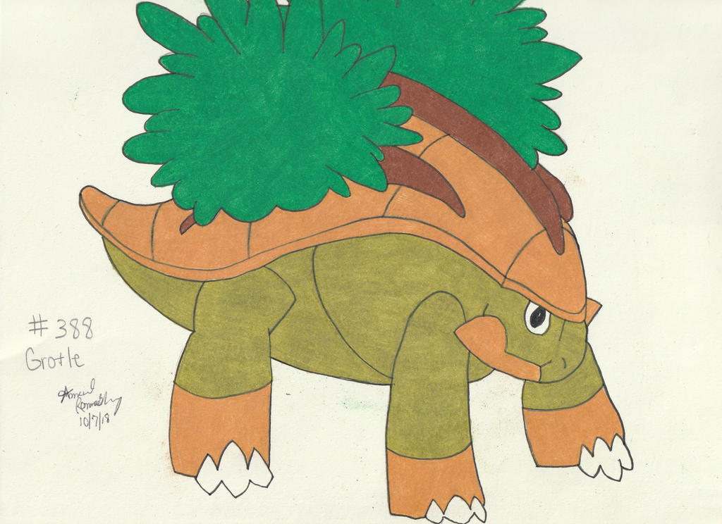 Grotle Deviantart Grotle by suzuka11 on DeviantArt