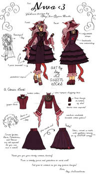 Fashion Design for NWA (contest entry)