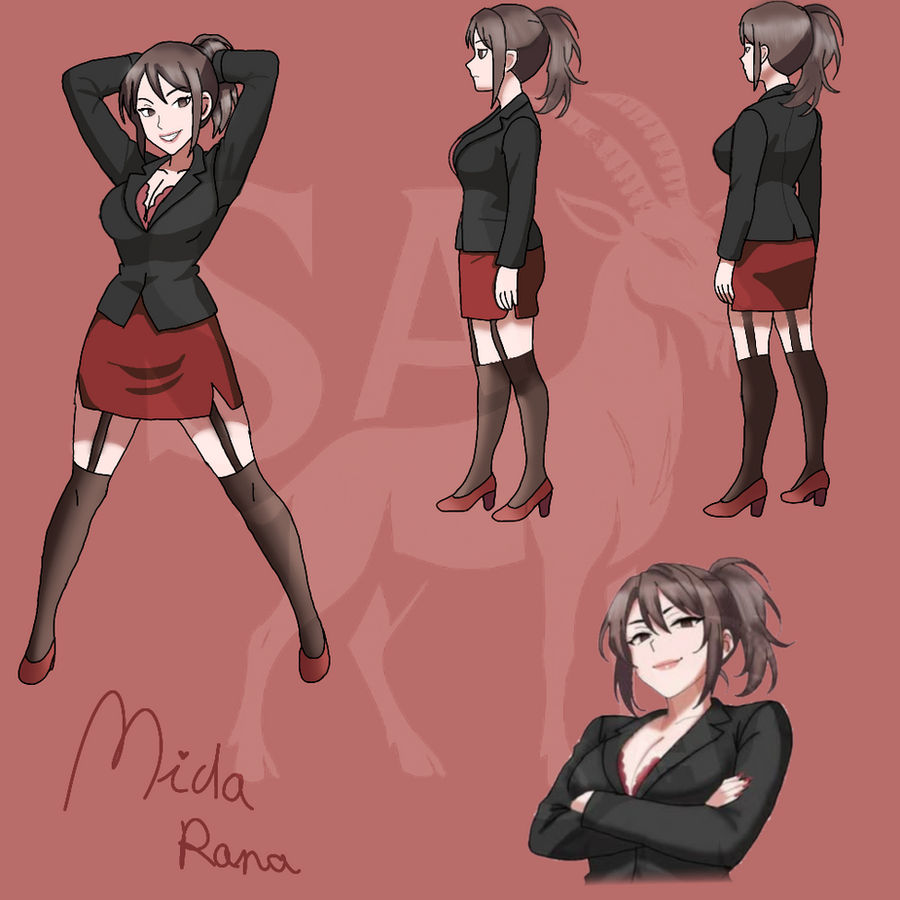 Mida Rana character sheet by SirensArtwork on DeviantArt