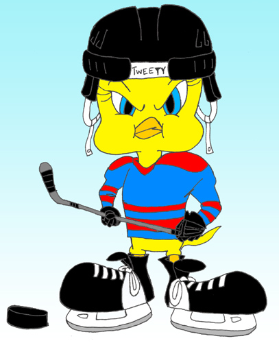 Tweety Bird - Hockey style